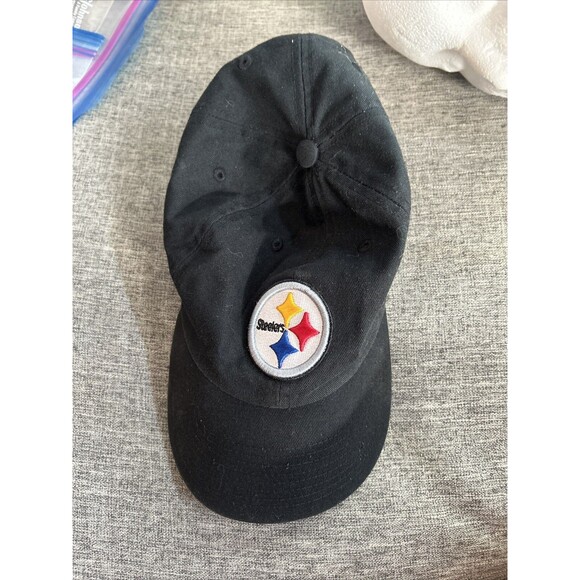 Pittsburgh Steelers Hat Cap Black '47 Brand Adjustable Hat - Picture 6 of 6
